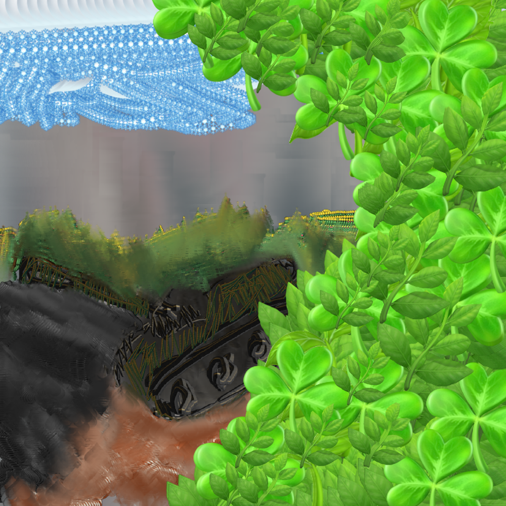 Emoji painting: Overgrowth